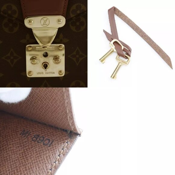 LOUIS VUITTON Concord Handbag Brown Monogram canvas Women - Picture 7 of 12